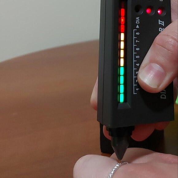 Genuine Moissanite 925 Sterling Silver Wedding Engagment Band Ring - Picture 10 of 11